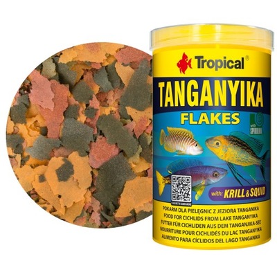 Tropical Tanganyika Flakes 1000ml dla pielęgnic