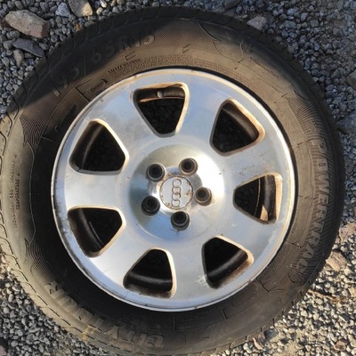 Диск алюмінієвий диск audi a3 8l r15 et 38 5x100 8l0601025m фото №1