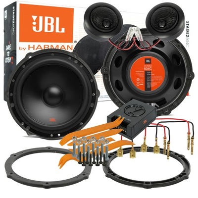 JBL STAGE2 604C SPEAKERS TOYOTA AYGO PROACE FRONT  