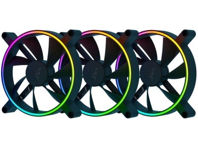 3x Wentylatory PC Razer Kunai Chroma RGB LED 140mm