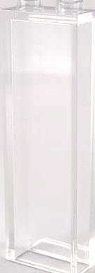 Lego Słup Filar 1x2x5 46212 PRZEŹROCZYSTY 2 szt