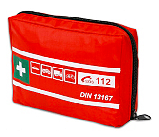FIRST AID KIT FIRST AID A5K75 10 POSITION DIN 131  