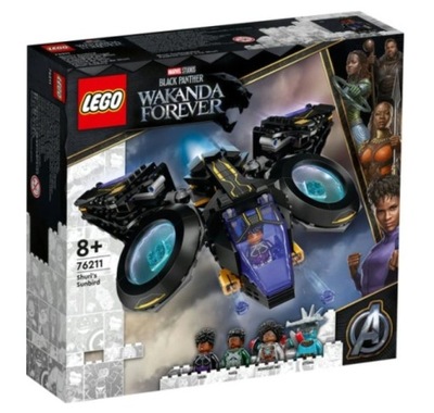 LEGO 76211 SUPER HEROES STATEK SHURI BLACK PANTHER