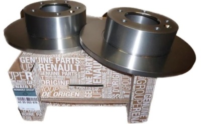 Nissan nv400 тормозные диски тормозные задняя задние оригинальный номер фото №1