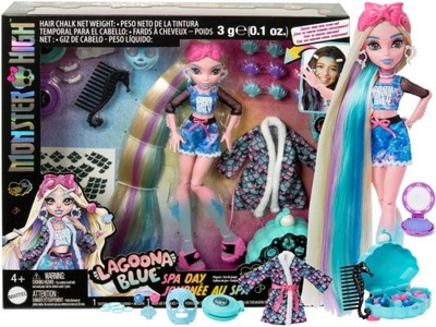 MONSTER HIGH LAGOONA BLUE DZIEŃ W SPA HKY69