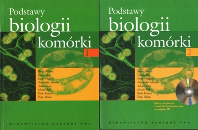 PODSTAWY BIOLOGII KOMÓRKI - 2 TOMY - ALBERTS, BRAY, HOPKIN