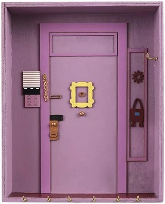 Przyjaciele Monica's Door ?cienny uchwyt na klucze