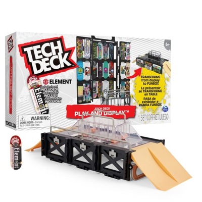 SPIN TechDeck fingerboard zestaw z rampą 6060503