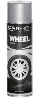 SPRAY CAR-REP WHEEL SILVER 500ml