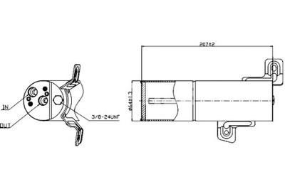 MAHLE ОСУШУВАЧ КОНДИЦІОНЕРА MERCEDES S C216 S W221 M156.984-OM651.961