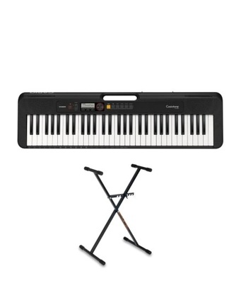 CASIO CT-S200 BK CASIOTONE KEYBOARD + STATYW - ZESTAW