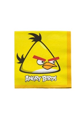 SERWETKI ANGRY BIRDS 2-WARSTWOWE 16SZT