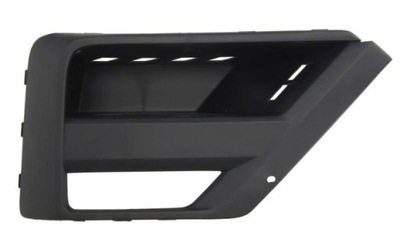 Решётка радиатора бампера перед левая vw crafter 16- фото №1