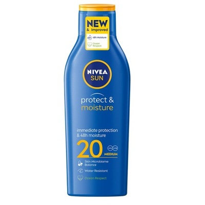 NIVEA SUN Nawilżający balsam do opalania SPF 20