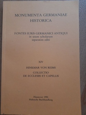 Collectio de ecclesiis capellis Hinkmar von Reims