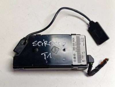 Volkswagen scirocco iii 08-13 модуль интерфейс мультимедиа 5n0035342a фото №1