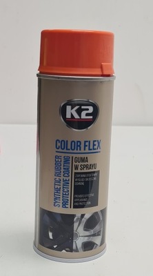 GUMA W SPRAYU COLOR FLEX 400 ML ORANŽINĖ 