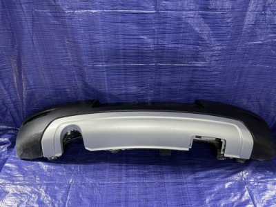 Vw polo cross 6r бампер задний накладка фото №1