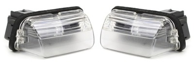 2 PCS. ROOF LIGHT PLATES PEUGEOT 207 306 307 308 406 407  