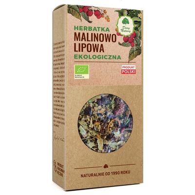 Herbatka Malinowo Lipowa 80g BIO DARY NATURY