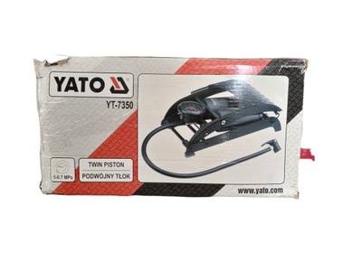 YT-7350 ПРОФФЕСИОНАЛЬНАЯ! НАСОС NOŻNA ДВА ПОРШНИ YATO