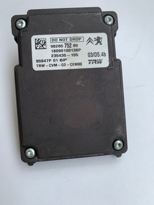 Асистент поперечина руху 9826575280 citroen c3 iii фото №1