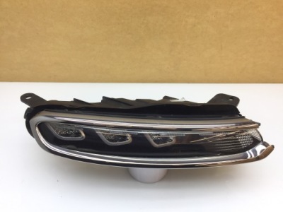 Citroen c3 3 фара правый  движение dziennej led drl рамка хром 9823312980 фото №1