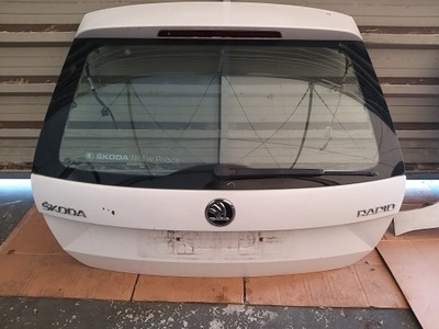 Skoda rapid 5j крышка багажника крышка багажника задняя задняя 5 дверь kombi spaceback фото №1