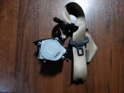 Ремень безопасности перед правый  bmw e70 e71 бежевый 1 фото №1