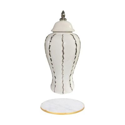 Imbirowy słoik Ceramiczny wazon z imbirem z L
