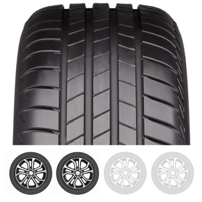 2X PADANGOS VASARINĖS 205/55R16 BRIDGESTONE TURANZA T005 