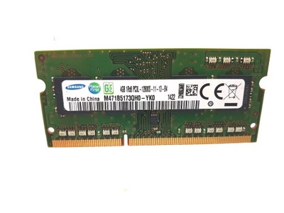 Pamięć RAM 4GB DDR3L Samsung 1Rx8 PC3L 12800S