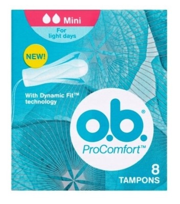 OB Tampony ProComfort MINI 8 szt.