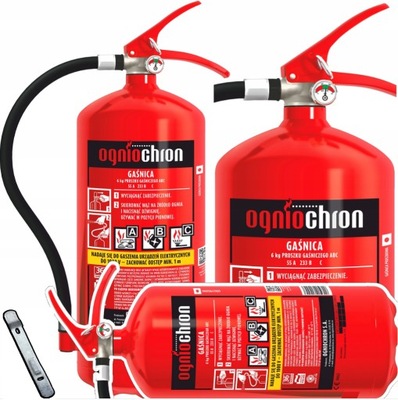 EXTINGUIDHER POWDER AUTOMOTIVE OGNIOCHRON 6KG BHP  