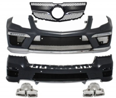 Бампер перед задня mercedes glk x204 suv -15 amg b фото №1