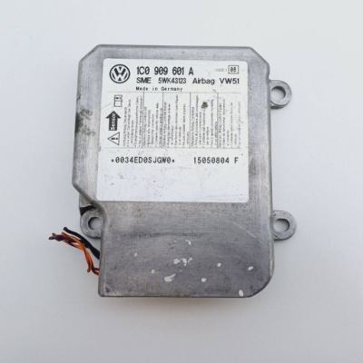 Модуль датчик подушка безпеки skoda fabia mk1 1c0909601a nr159 фото №1