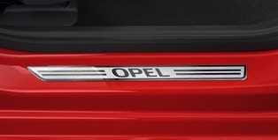 ОРИГИНАЛЬНЫЕ НАКЛАДКИ ПОРОГА OPEL