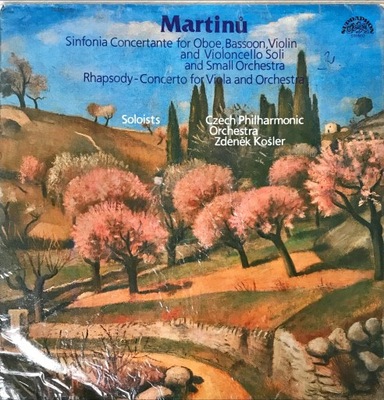 LP MARTINU SINFONIA CONCERTANTE