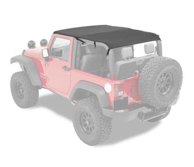 JEEP WRANGLER JK 2010-2017 BIKINI PARA VERSIONES DWUDRZWIOWEJ STYL SAFARI  