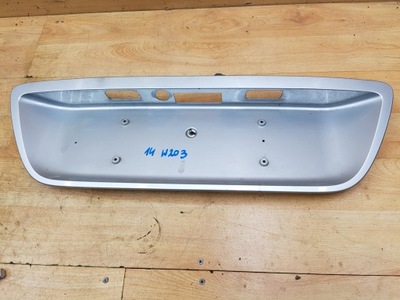 Накладка кришки багажника задня mercedes w203 sedan фото №1