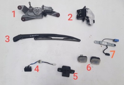 Підсилювач антена важіль двірники кришки mazda 6 gj фото №1