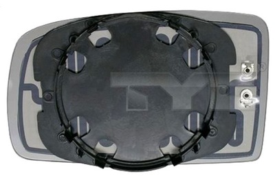 TYC FIAT PANDA II 2003-2009 VIDRIO ESPEJOS RH CONVEX HEAT  