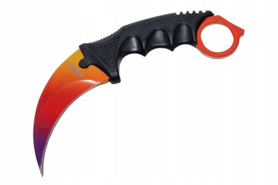 Nóż typu karambit CS:GO Marble Fade