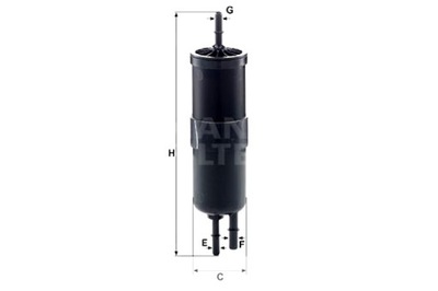 MANN-FILTER ФИЛЬТР ТОПЛИВА MANN WK6030 BMW 1 E81 09-12 1 E82 1 E87 1 фото