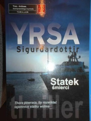 Statek śmierci - Yrsa Sigur?ardottir