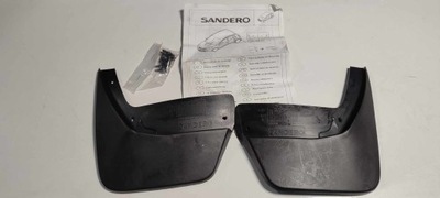 GUARDABARROS PARTE TRASERA DACIA SANDERO I ORIGINAL 6001998331 JUEGO NUEVO PARTE TRASERA  