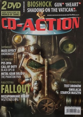 CD-Action 9/2015 płyty DVD