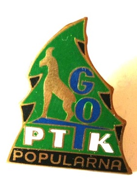 Odznaka - GOT PTTK Popularna