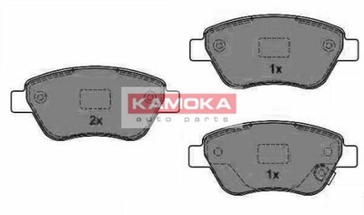 ZAPATAS DE FRENADO PARTE DELANTERA KAMOKA JQ1013840  