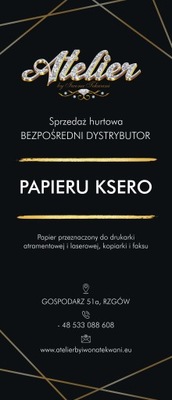 Papier Ksero A4 80 g/m² 500 arkuszy